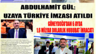 Gaziantep Haber Ajansı Bülteni Perşembe 11.07.2024 e gazete