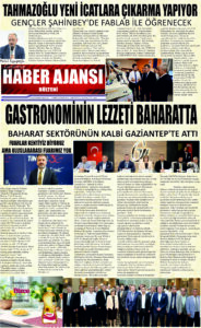 Gaziantep Haber Ajansı Bülteni Salı 23.07.2024 e gazete