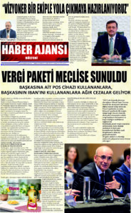 Gaziantep Haber Ajansı Bülteni Perşembe 18.07.2024 e gazete