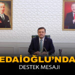 Fedaioğlu’ndan Yerlikaya’ya Destek