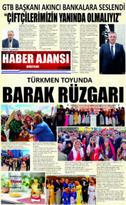 Gaziantep Haber Ajansı Bülteni Salı 15.04.2025 e gazete